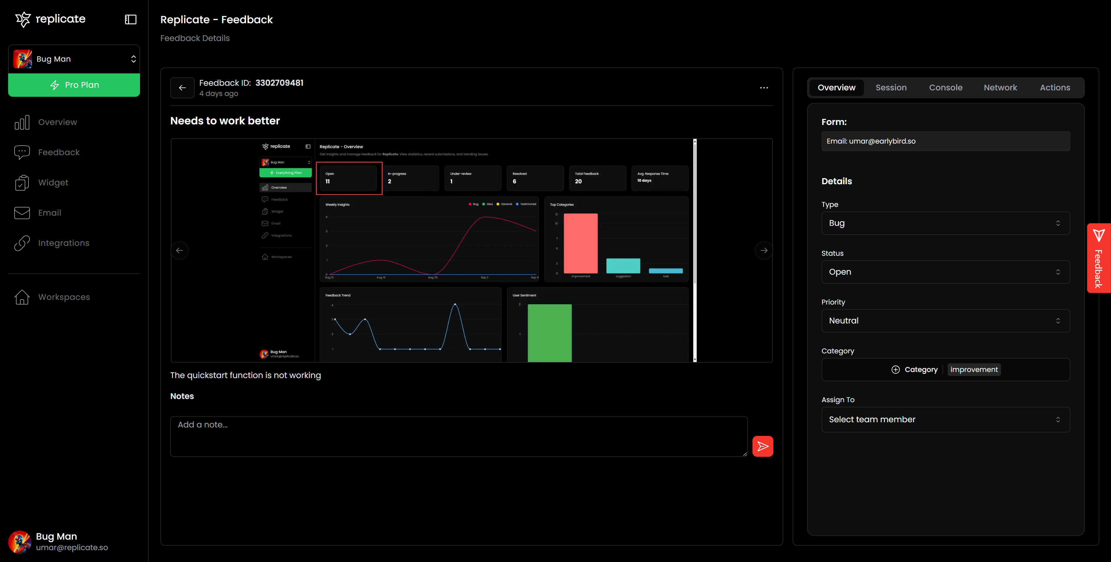 Replicate screenshot 2